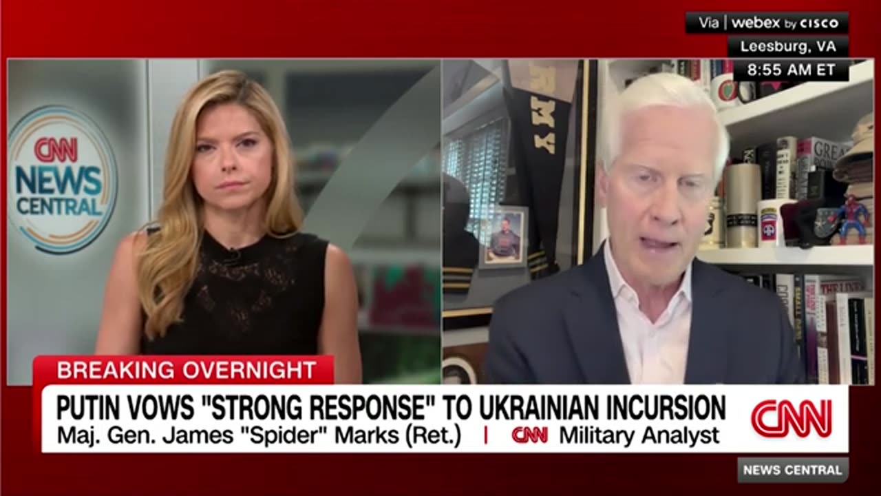 ‘Tremendous success’: Retired general on Ukraine’s surprise incursion into Russia