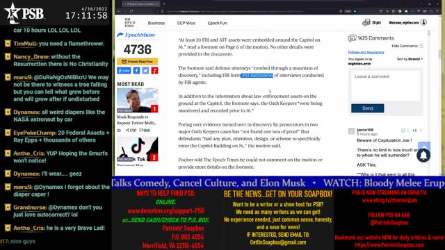 2022-04-16 17:00 EDT - Future Proves Past: with Eighties Erin