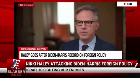 Nikki Haley Attacking Biden-Harris Foreign Policy