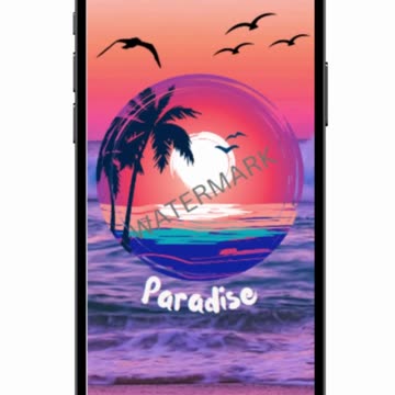 PARADISE Phone Wallpaper