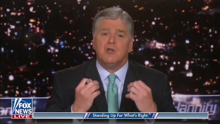 Sean Hannity urges viewers to get the coronavirus vaccine