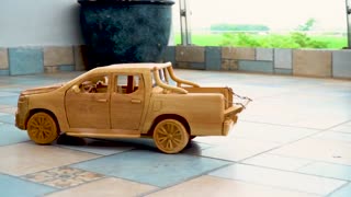 See The Carpenter Making The Ultimate Mercedes Benz-X-Class - The art of woodworking