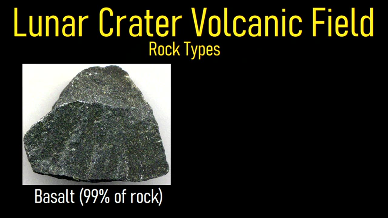 The Volcano in Nevada; Lunar Crater Volcanic Field