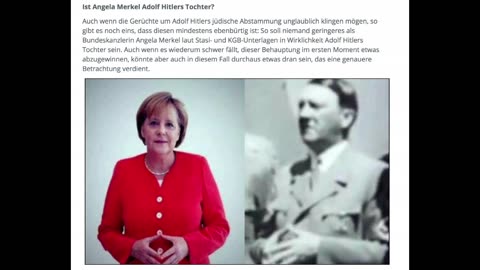 Elitäre Blutlinien Sind die Rothschilds mit Hitler und Merkel verwandt❓