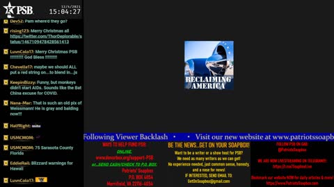 2021-12-04 13:00 EST - PSB Movie Time: