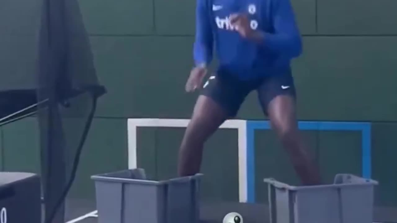 Chelsea football training