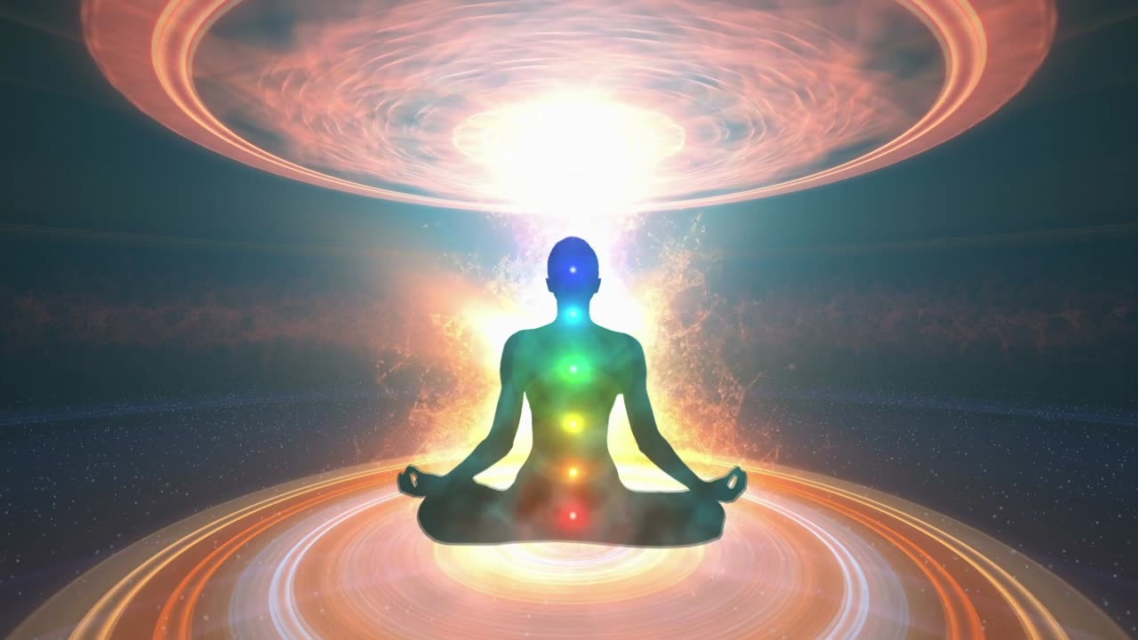 "UNBLOCK ALL 7 CHAKRAS" 1 Hour Deep Sleep Meditation: Aura Cleansing & Balancing Chakra