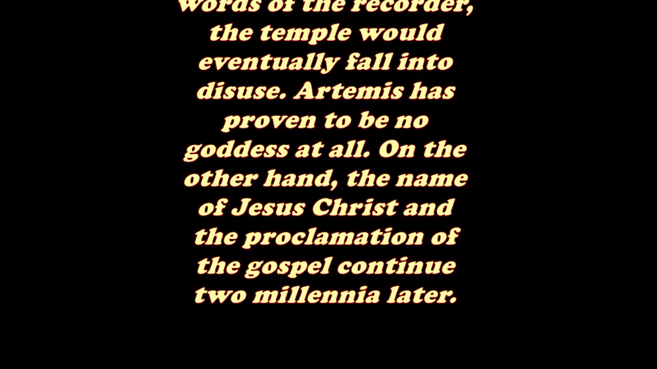 The Book of Acts 19:35 - Daily Bible Verse Commentary