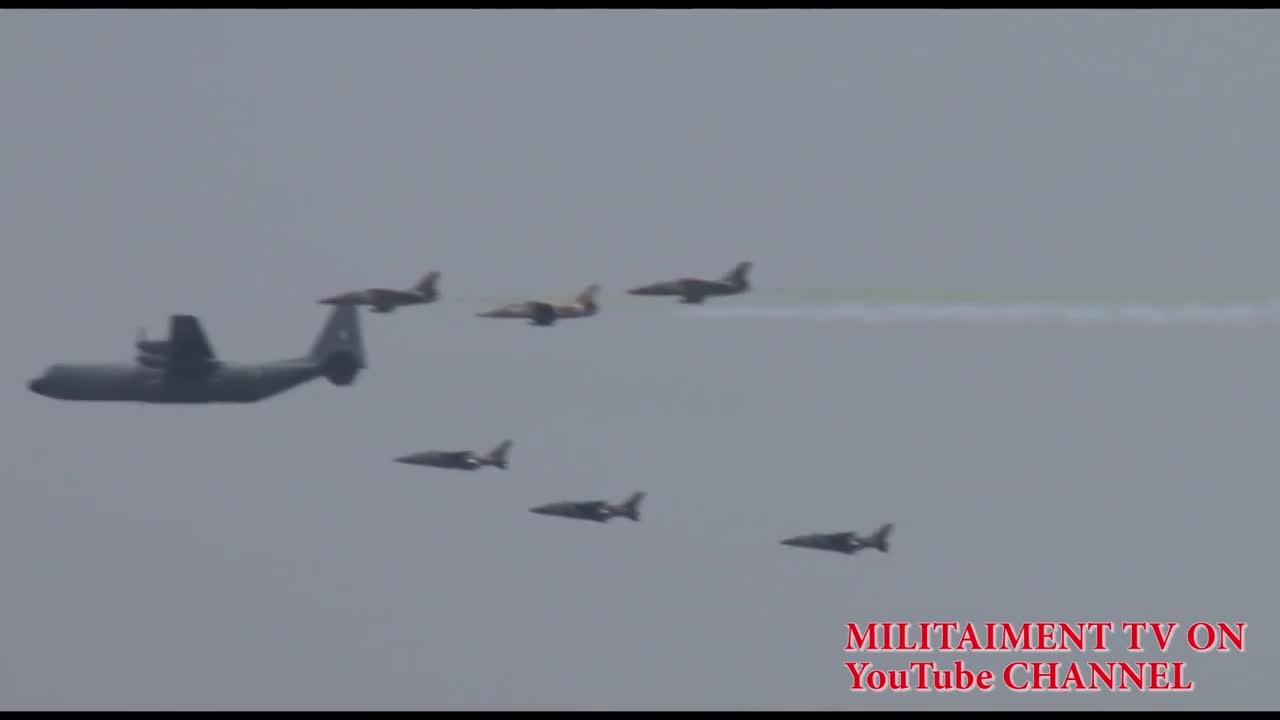 Nigerian Air Force Displaying the 23 New fighter Jets
