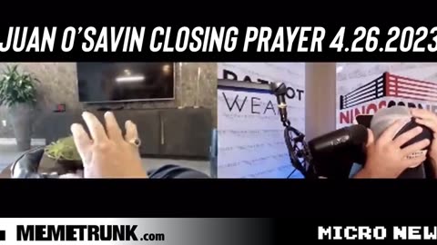 Juan’s Closing Prayer 4.26.2023
