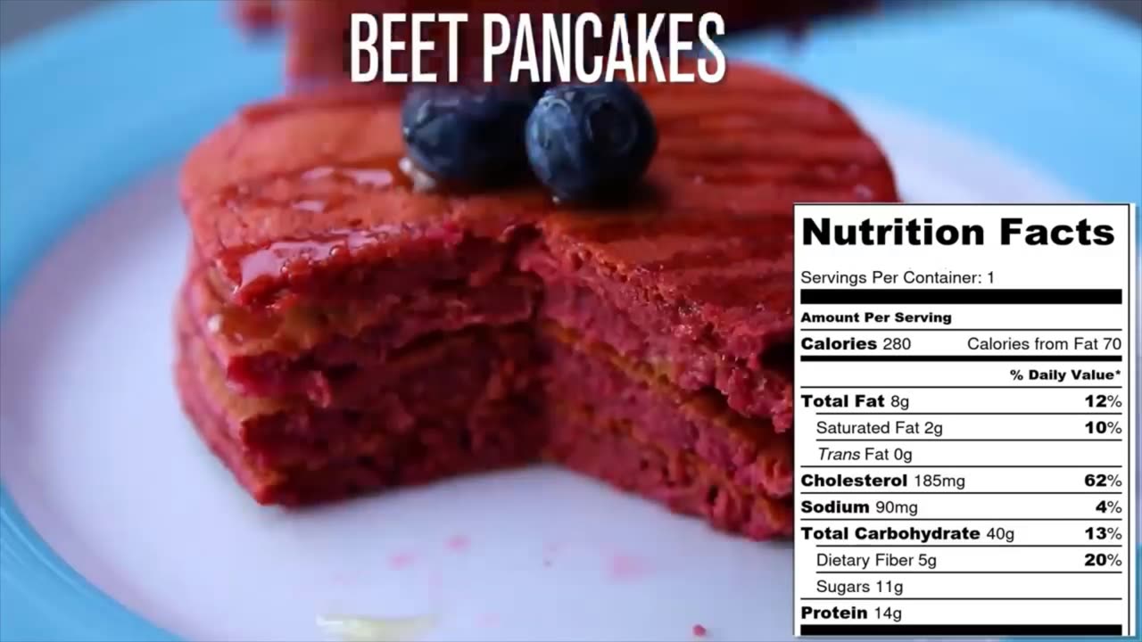 Healthy pancakes my kids love and devoured in secs! (Banana Oats and Beets)