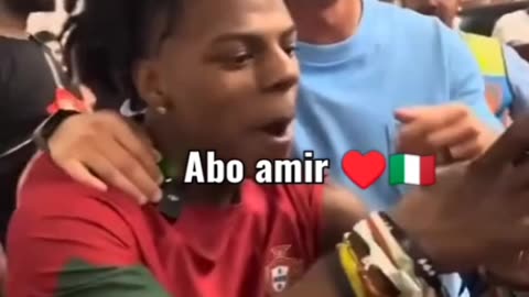 Cristiano Ronaldo with Youtuber SPEED