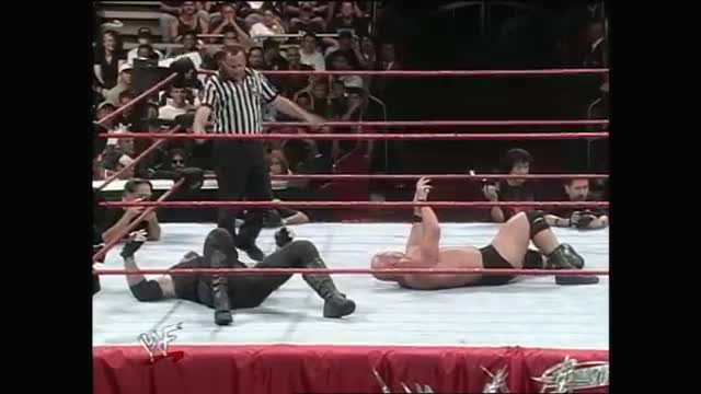 1998 Summerslam Stobe Cold steve Austin vs The Undertaker