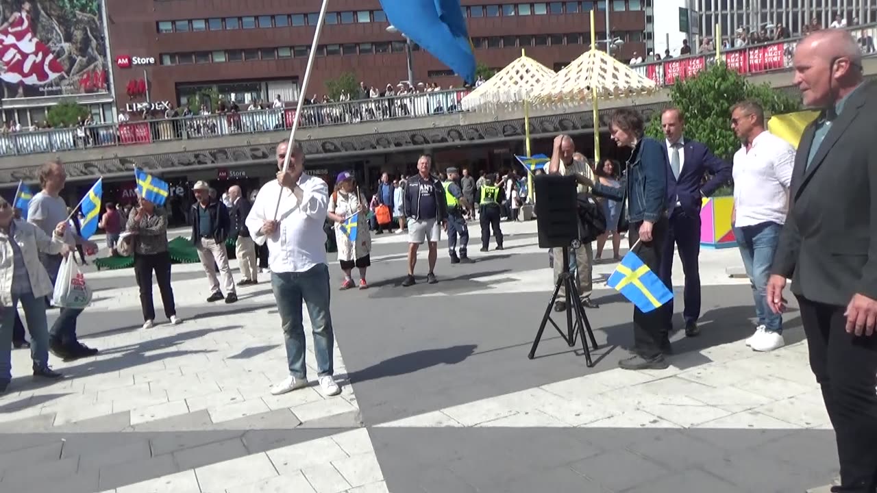 Sveriges Nationaldag och vänstern mot AfS