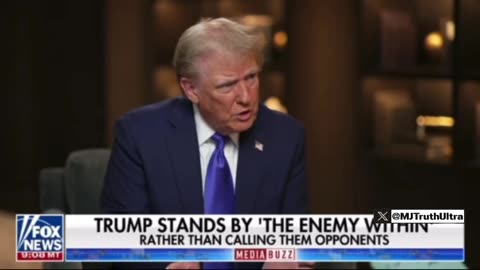 Trump on the Weaponization of Government and the Enemy from Within