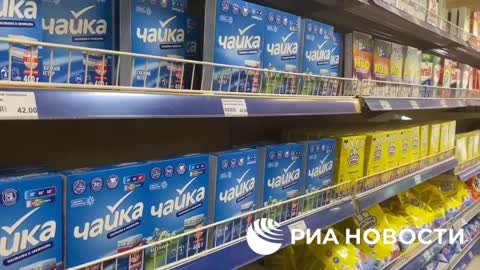 Zásobování v osvobozeném Chersonu probíhá přes Krym z Ruska