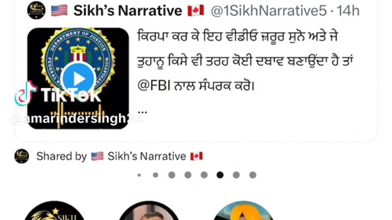 United states & Khalistan both respects democratic values