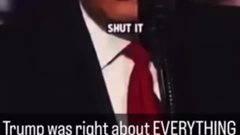 He was right about everything