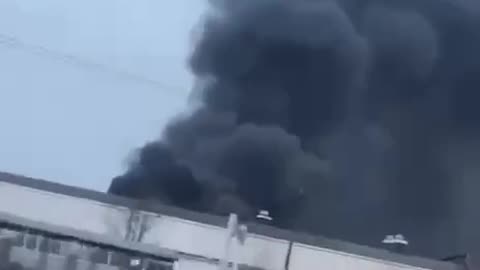 The legendary MAZ plant in Minsk is on fire, there were two explosions before the fire.