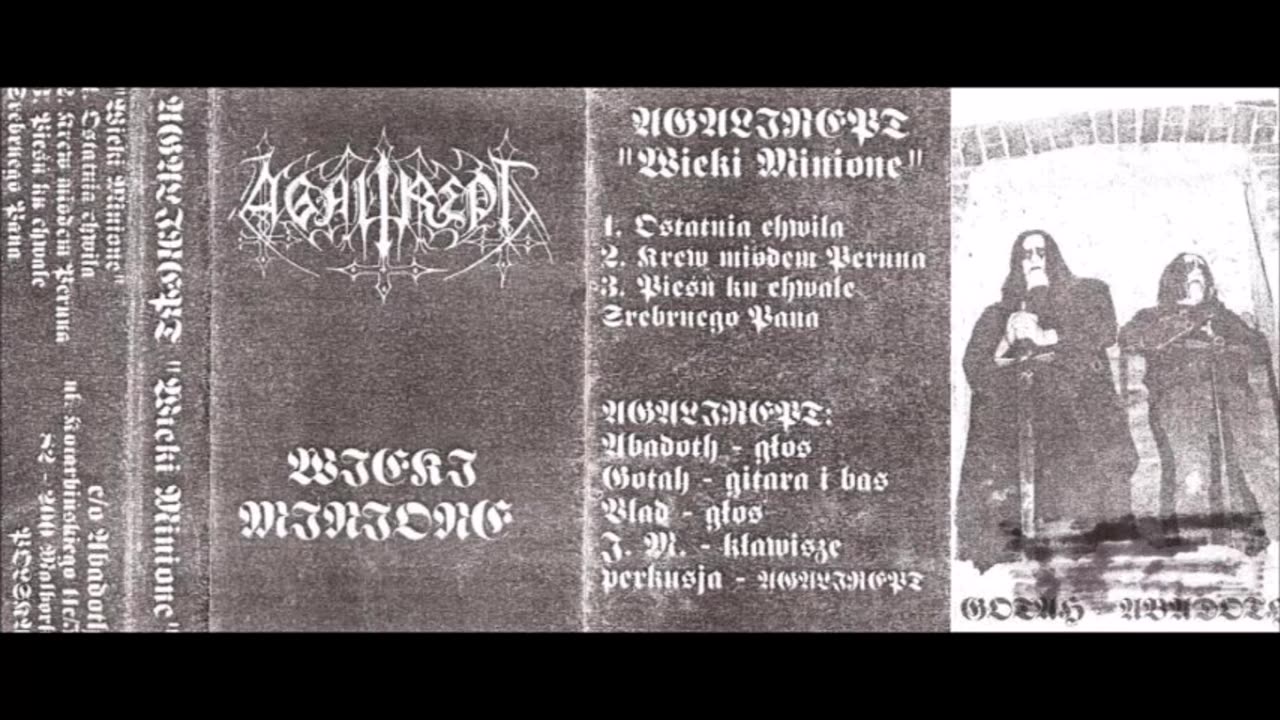 Agalirept - (1997) - Wieki Minione (Demo)