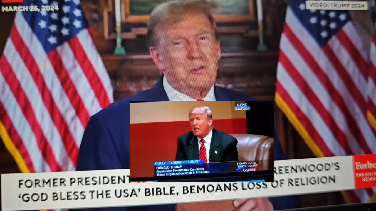 Joseph Martelli jjm7777 Donald Trump should not be selling Bibles