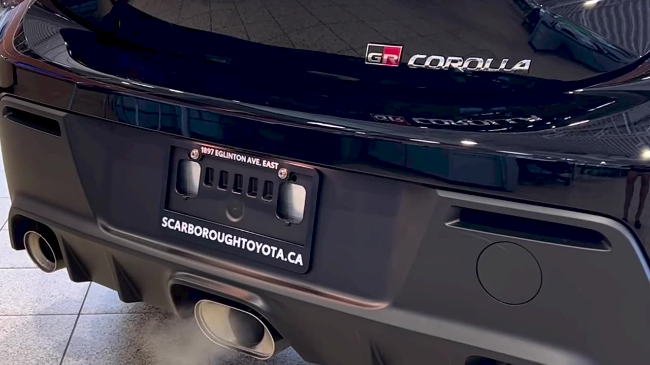 THE 2023 GR Corolla Circuit Edition. (Black)