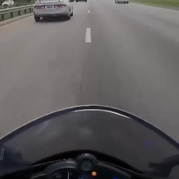 when a cop tries to chase you but you’re just on your way to lunch