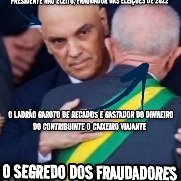 O SEGREDO DOS FRAUDADORES DE 2022,O REAL PRESIDENTE DITADOR E O LADRÃO CAIXEIRO VIAJANTE