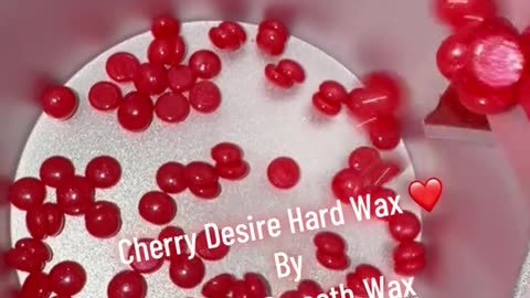 Melting Sexy Smooth Cherry Desire Hard Wax | @skin.boss_