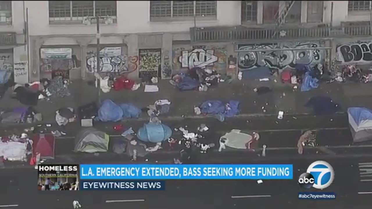 LA Extends Declaration On Homelessness, Seeks More State Funding