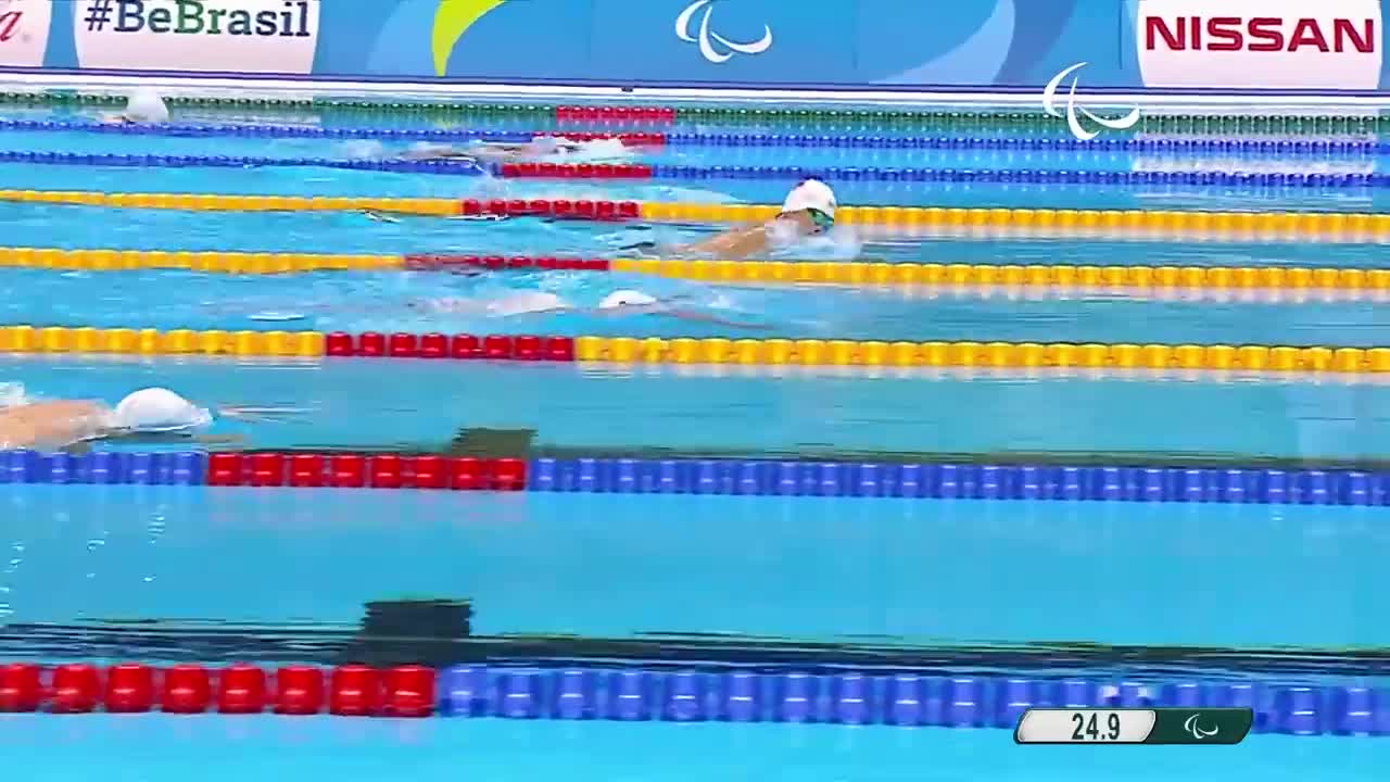 Swimming | Men's 50m Breaststroke SB2 final | Rio 2016 Paralympic Games