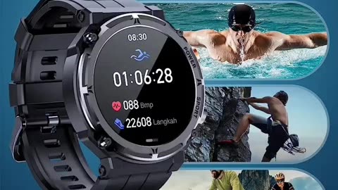 Smart Watch, 5ATM Waterpro