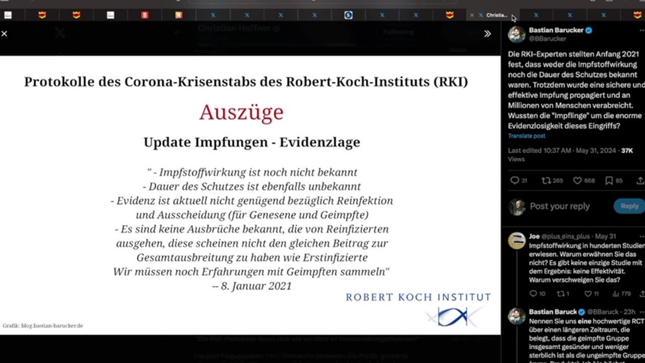 RKI-Protokolle entschwärzt