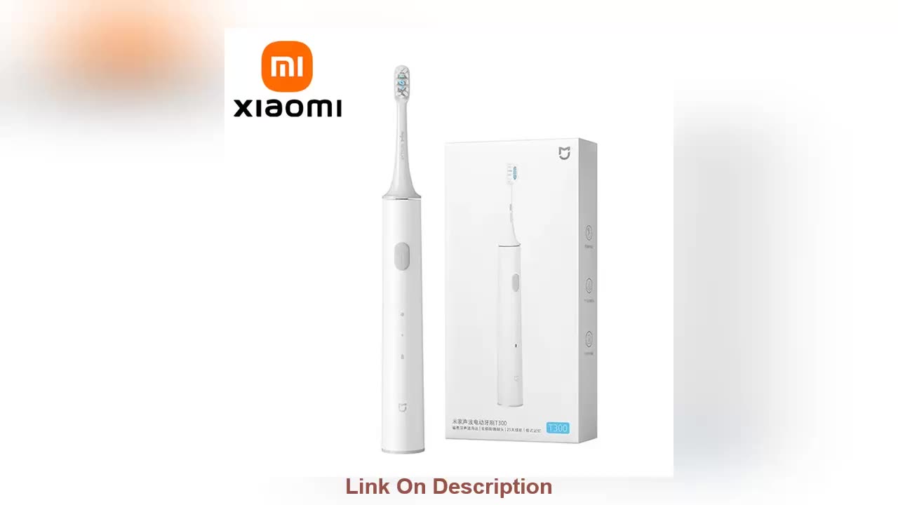 Get XIAOMI MIJIA T300 Electric Toothbrush IPX7 Waterpr