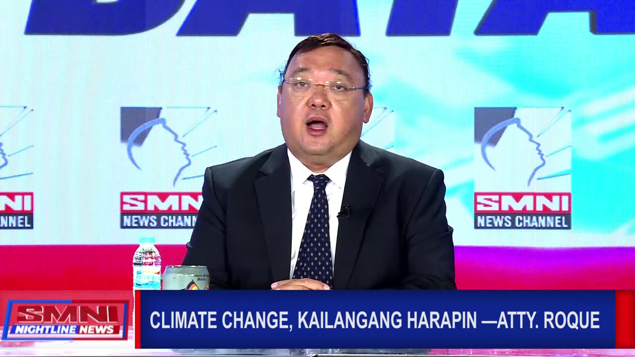 Climate change, kailangang harapin —Atty. Roque