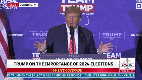 President Trump: "When I fly over a blue state, two days later I get a subpoena.”