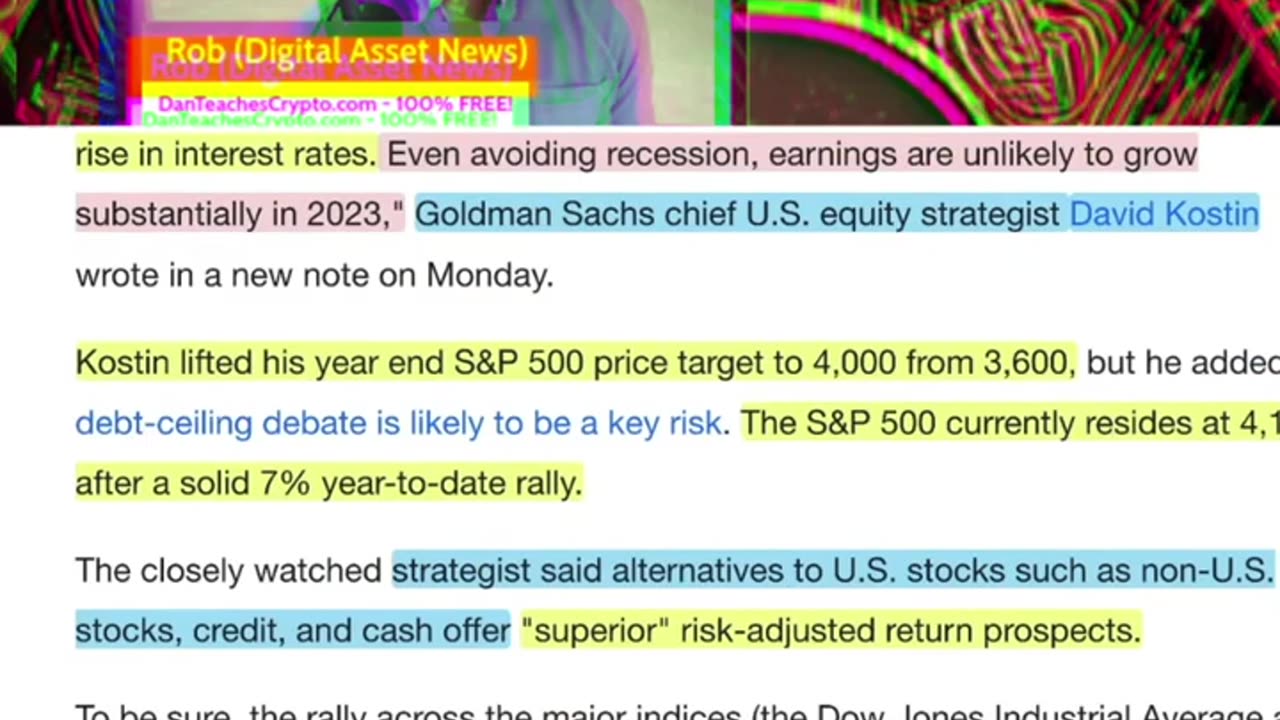 the S&P 500, the Dow Jones Industrial Average, and the NASDAQ