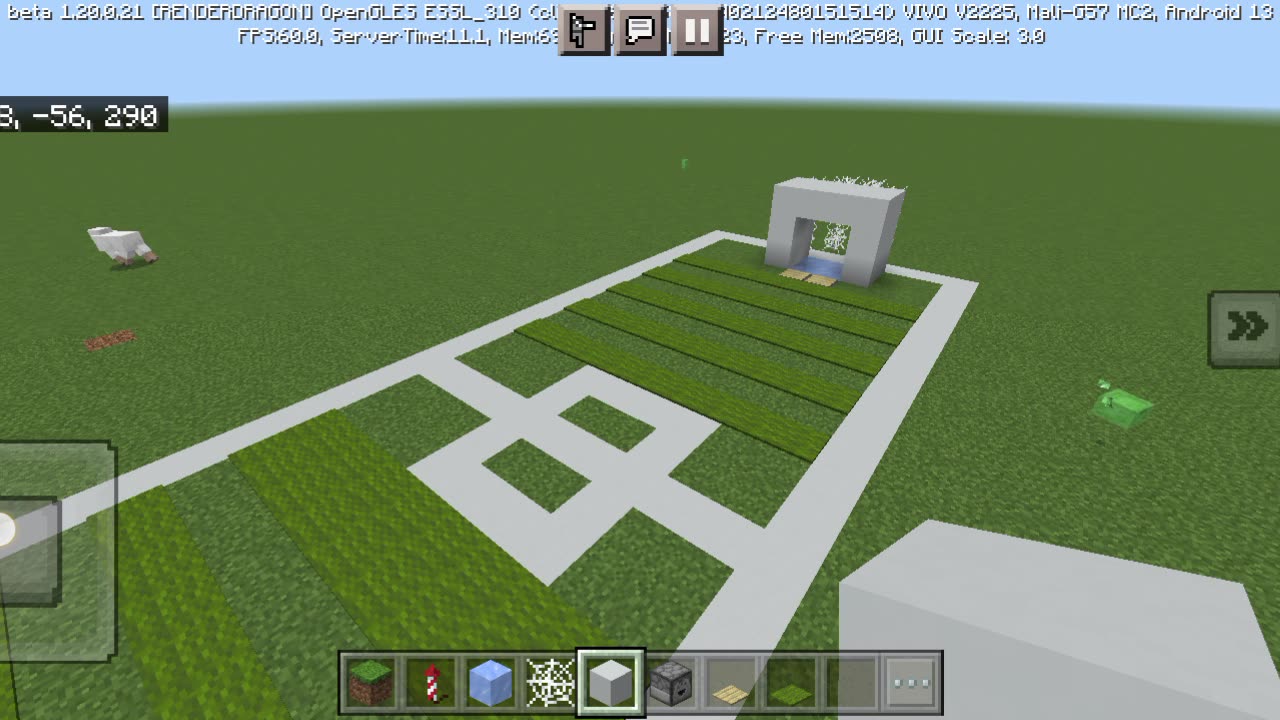 Minecraft football ground