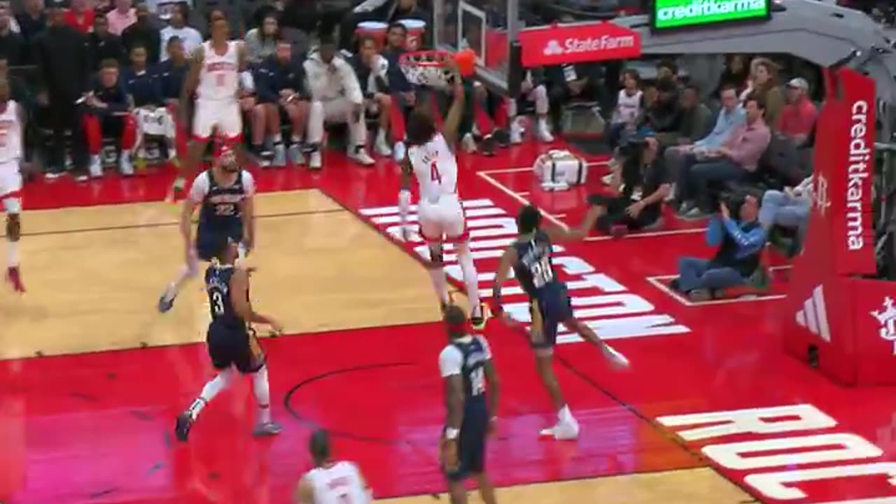NBA - Jalen Green flashes the handle and elevates with AUTHORITY 😤 Rockets-Pelicans