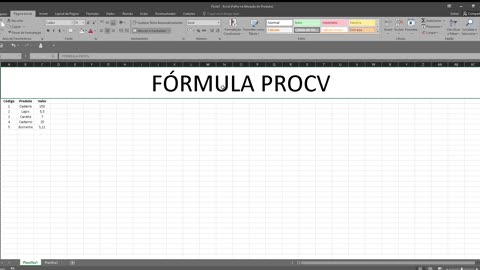 Formula PROCV