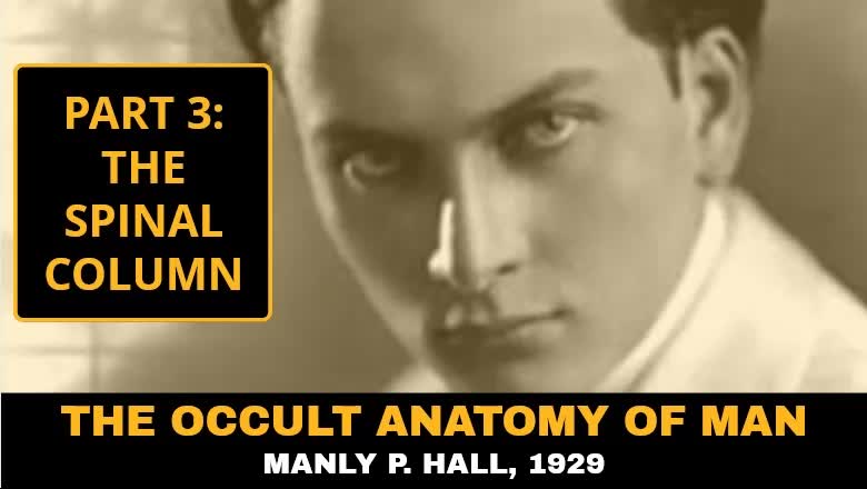 The Occult Anatomy of Man, Manly P. Hall, 1929, Part 3: The Spinal Column