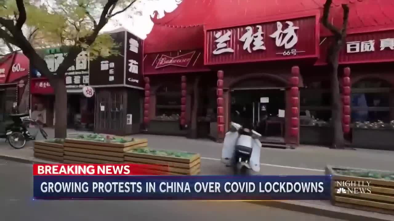 Growing Protests In China Over Zero-Covid Restrictions