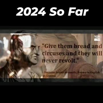 GIVE THEM BREAD AND THEY WILL NEVER REVOLT