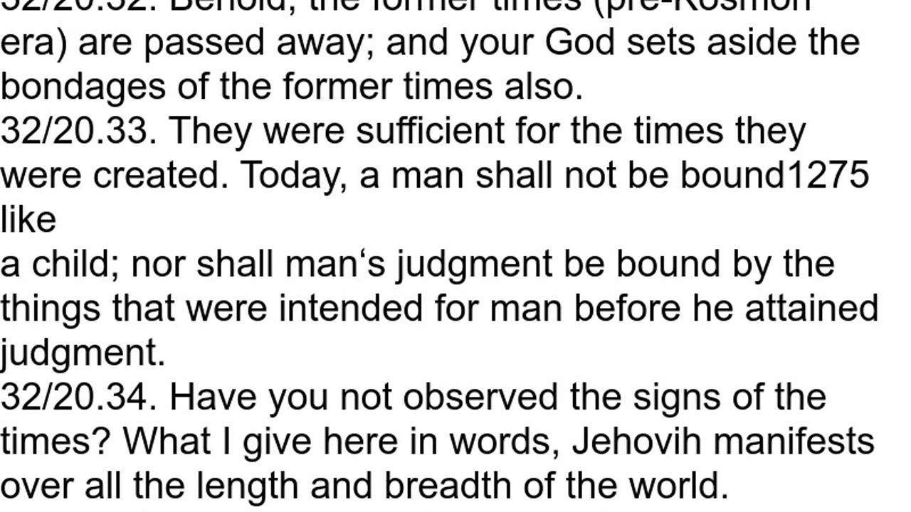 Jehovih only