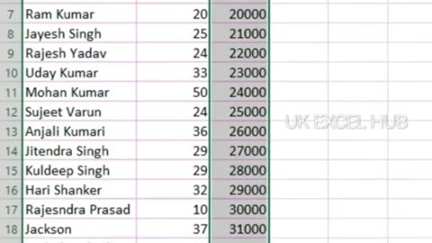 Excel tricks