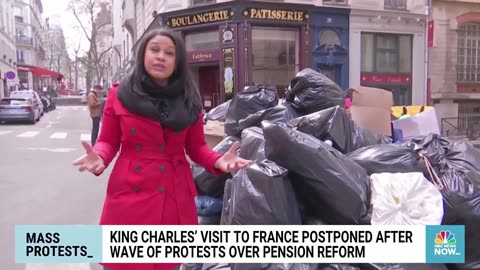 King Charles postpones state visit to France amid protests over pension reform