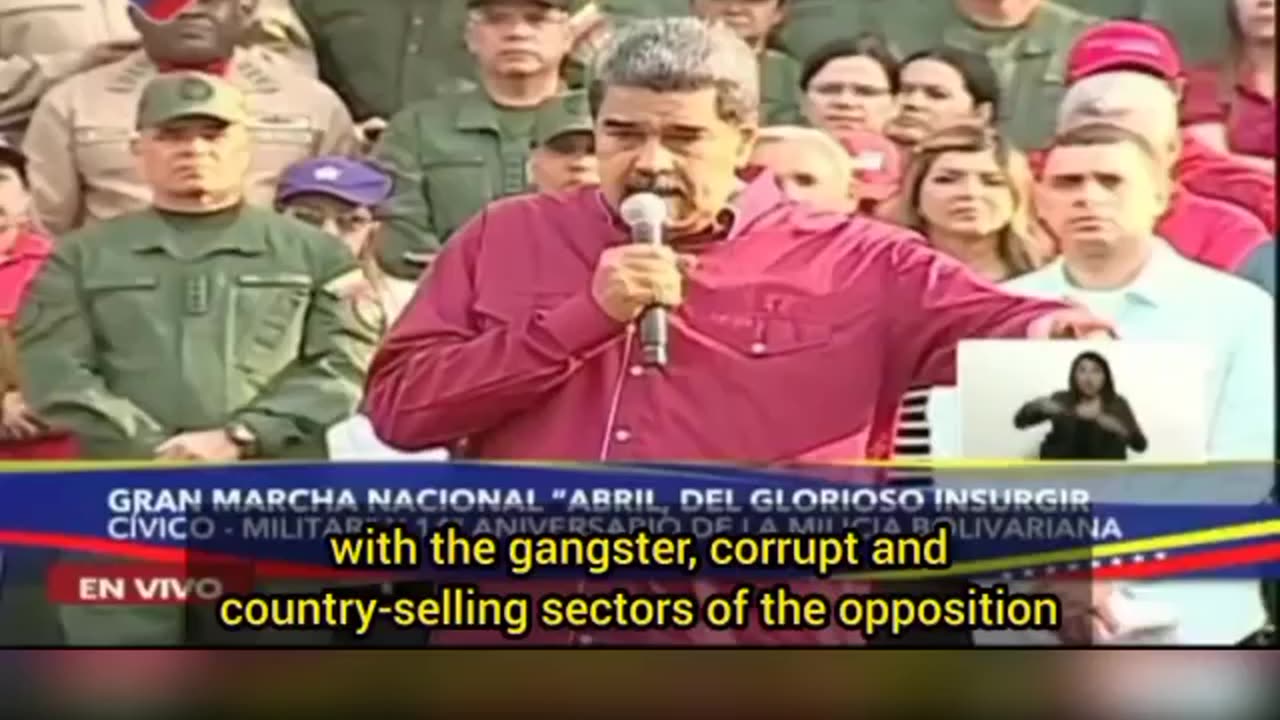 Sent to hell Venezuelan President response to Washington's sanctions threats