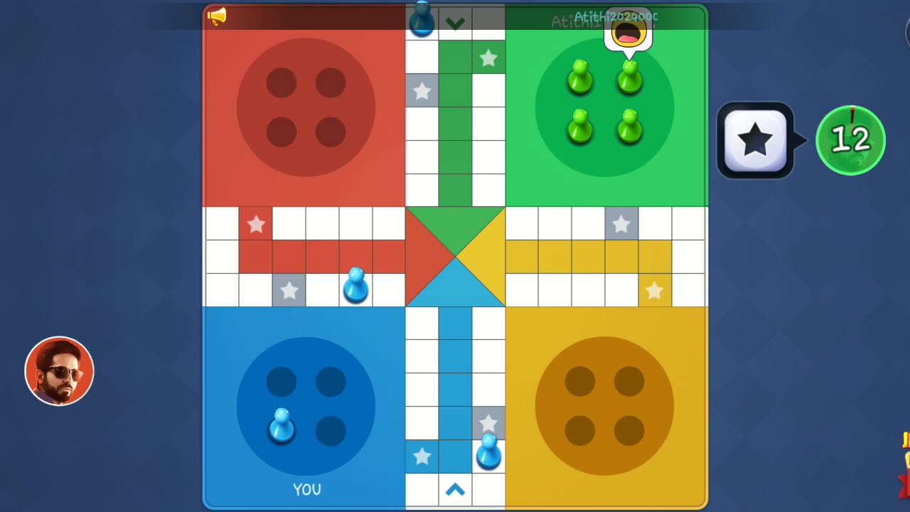 Ludo Game Play With Fool Player