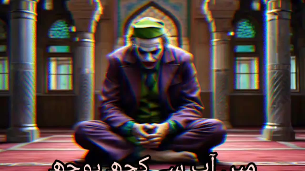 Wow, 😲 Joker sitting in Masjid,but how?