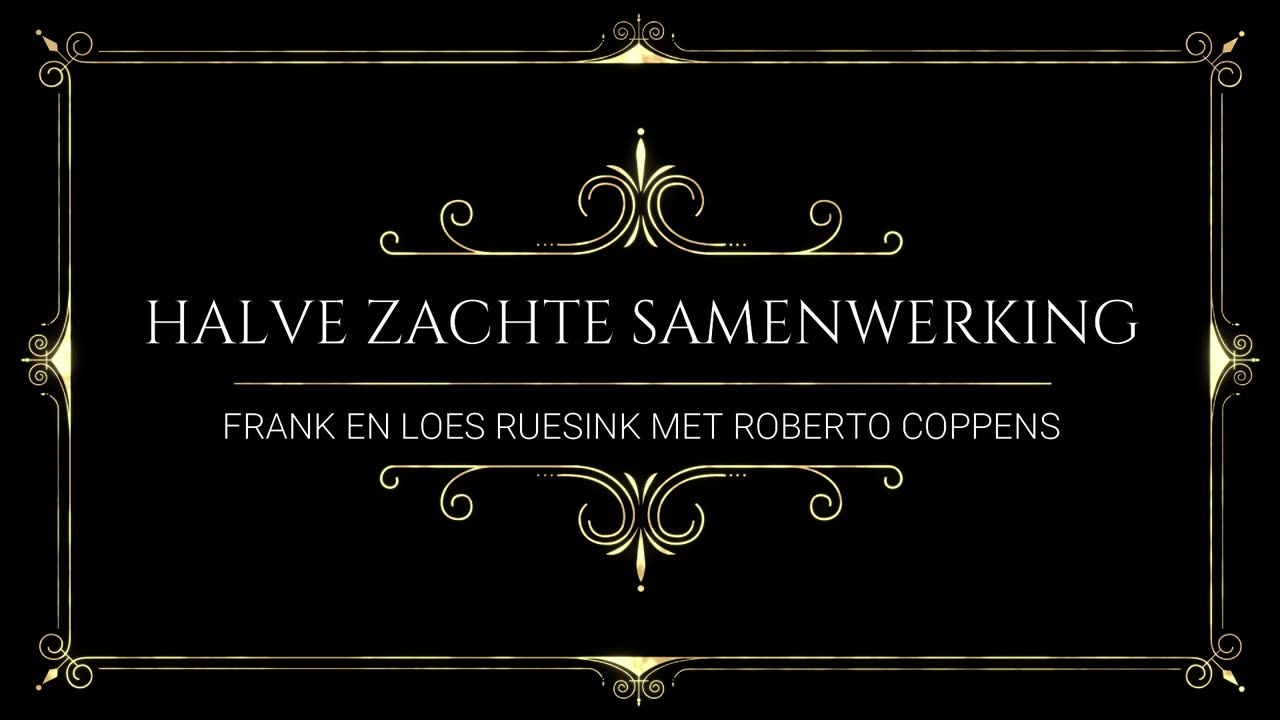Halve zachte samenwerking tussen Frank en Loes Ruesink met Roberto Coppens